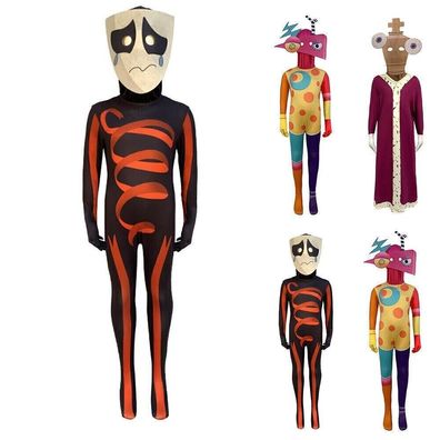 Amazing Digital Circus Maske Kostum Karneval Fasching fur Kinder Jungen Madchen