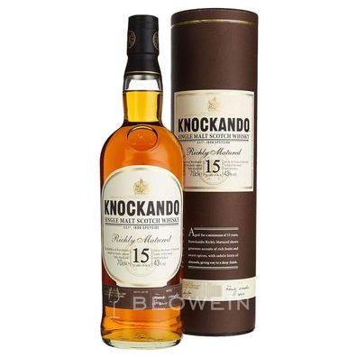 Knockando 15 Jahre 0,7 l - Speyside Single Malt Scotch Whisky
