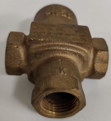 Samson 3226K Dreiwegeventil zu elektr. Antrieb G1/2" Rotguss kvs 4,0 PN25 150°C