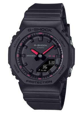 Casio G-Shock Armbanduhr Schwarz/Rot mit Ana-Digi-Anzeige GMA-P2100SA-1A1ER