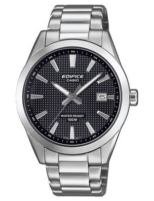 Casio Herren-Armbanduhr Edelstahl Schwarz EFV-160D-1AVEF