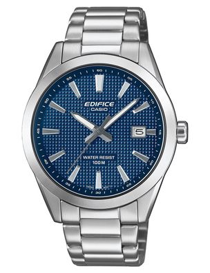 Casio Herrenuhr Edelstahl Blau EFV-160D-2AVEF
