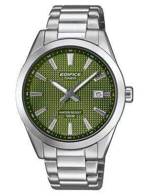 Casio Herren-Armbanduhr Edelstahl Grün EFV-160D-3AVEF