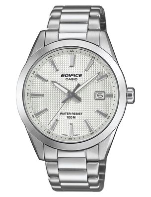 Casio Herren-Armbanduhr Edelstahl Weiß EFV-160D-7AVEF