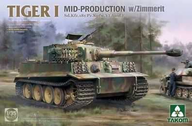 Takom Tiger I Sd. Kfz. 181 Pz. Kpfw. VI 3462198 in 1:35 Takom 2198 Bausatz