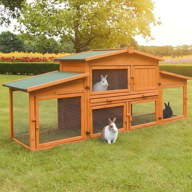 Hasenstall Kaninchenstall Meerschweinchenstall Königsstall 043