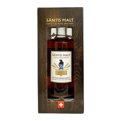 Säntis Malt Edition Dreifaltigkeit, Appenzeller Whisky, 52% Vol. 0,5 l