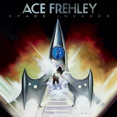 Ace Frehley: Space Invader (180g) (Limited Edition) (Clear & Cobalt Blue Vinyl) (45 R