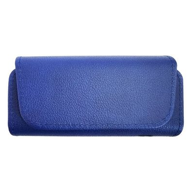 Angelo Etui passend für IQOS 3 Geräte, Lederimitat Blau