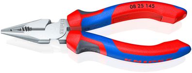 KNIPEX 08 25 145 Spitz-Kombizange mit Comfort-Griffen verchromt 145 mm