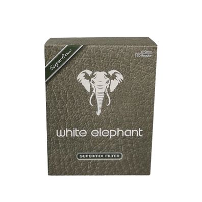 White Elephant Supermix Filter, 9 mm, 150 Stück