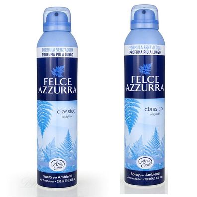 Paglieri Felce Azzurra Aria di Casa Raumduft Talco Classico 2x 250ml doppelpack