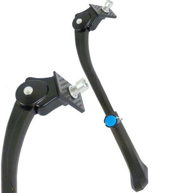 Seitenstütze Comfort , 24"-29" einstellbar, schwarz, Messingschlager, 430717