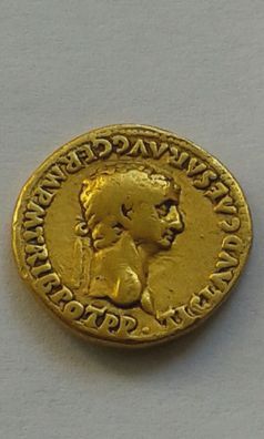 Aureus Rom Claudius und Agrippina fili 50-54 n. Chr. claudische Dynastie