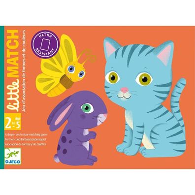 DJECO Kartenspiel für Kinder Little Match