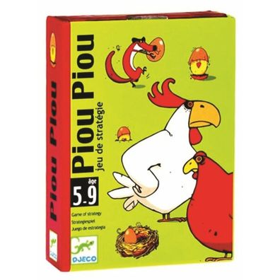 DJECO Kartenspiel Piou Piou