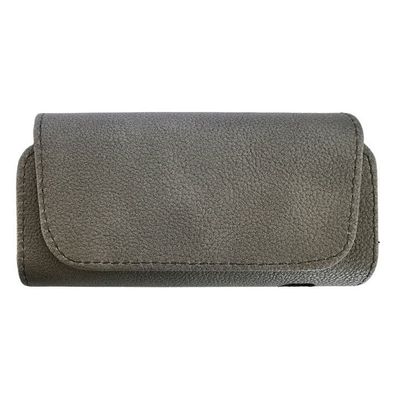 Angelo Etui passend für IQOS 3 Geräte, Lederimitat Grau