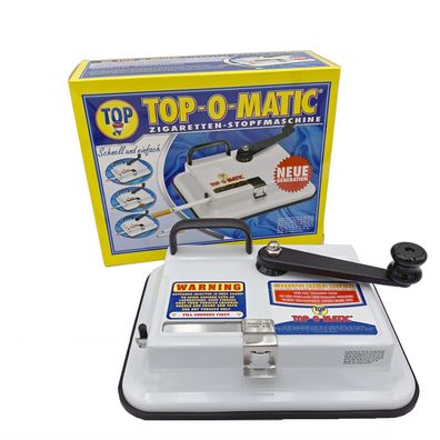 OCB TOP-O-MATIC Stopfmaschine Zigarettenstopfer Zigarettenmaschine TOP-O-MATIC