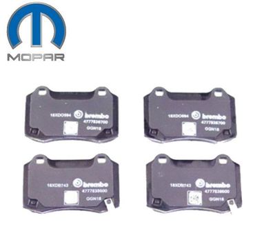 hintere Bremsbeläge Jeep Grand Cherokee Trackhawk 6.2L Bj:18-21