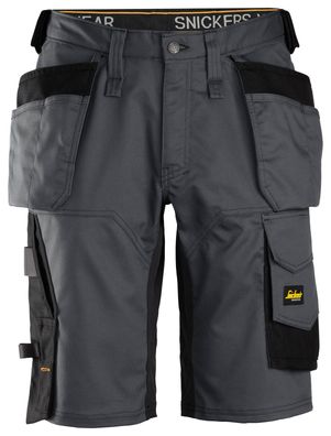 Snickers AllroundWork Stretch Arbeitsshorts m. Holstertaschen, EN 14404