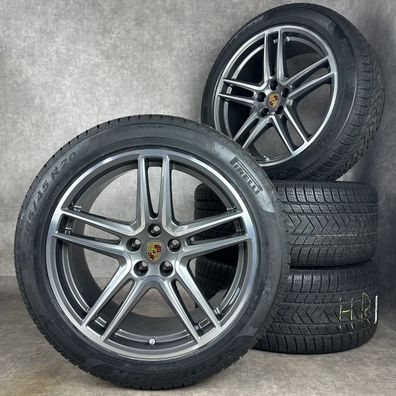 Winterräder Porsche Macan II 20" Original Turbo Platinum GTS S Felgen 95B044642F