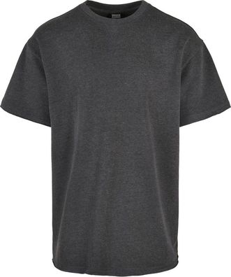 Urban Classics Herringbone Terry Tee Charcoal