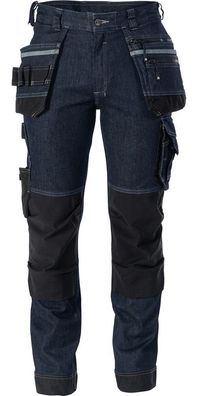 Dassy Stretch-Arbeitsjeans mit Holstertaschen und Kniepolstertaschen Melbourne