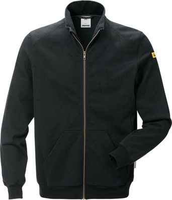 Fristads ESD Sweatjacke 4080 XSM Schwarz