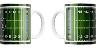 Las Vegas Raiders Jumbo-Tasse Field American Football NFL-450ml