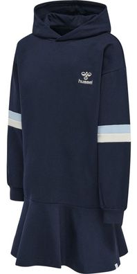 Hummel Kinder Kleid Beverly Hoodie Dress Black Iris