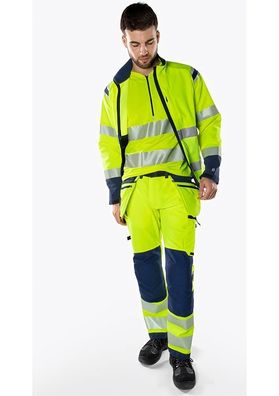 Fristads High Vis Green Handwerker Stretchhose Kl. 2 2644 GSTP