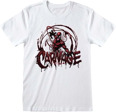 Marvel Comics - Spider-man Carnage T-Shirt White