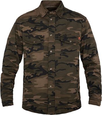 John Doe Motorrad Hemd Motoshirt New Camouflage