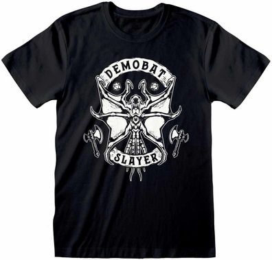 Stranger Things 4 - Demobat Slayer (Unisex) T-Shirt Black