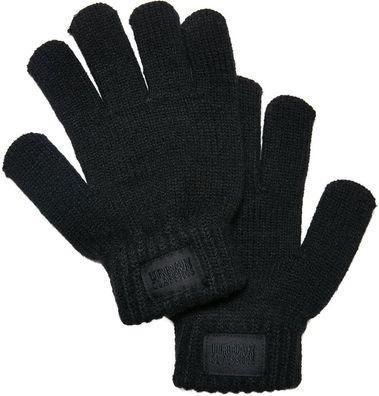 Urban Classics Jungen Handschuhe Knit Gloves Kids Black