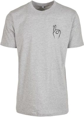 Mister Tee T-Shirt Easy Sign Tee Heather Grey