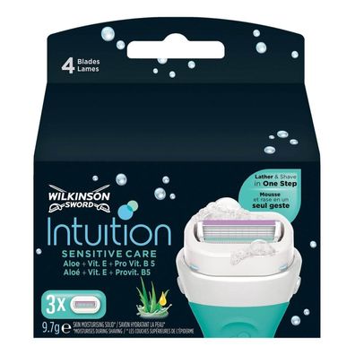 Wilkinson Sword Intuition Sensitive Care 3in1 Ersatz-Rasierklingen 3tlg