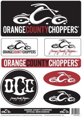 County Choppers Stickers Set