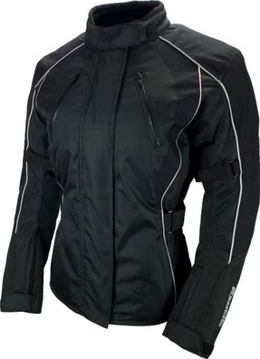 Bores Female Shanon Motorrad Touringjacke Lady Black