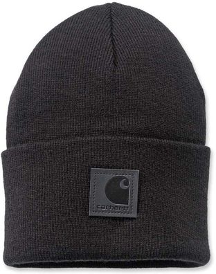 Carhartt Herren Mütze Black Label Watch Hat Black