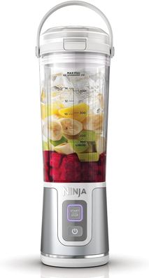 Ninja Blast Tragbarer Mixer & Smoothie Maker weiß 530ml - BC151EUWH Neu & OVP