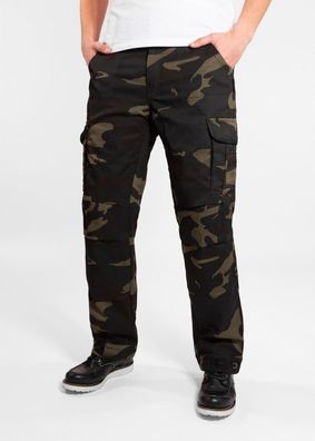 John Doe Motorrad Hose Regular Cargo Pants Camouflage