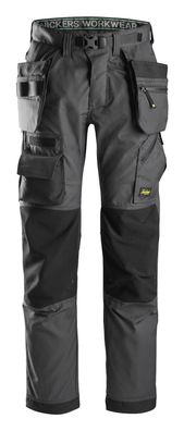 Snickers FlexiWork Bodenleger Arbeitshose m. Holstertaschen, EN 14404