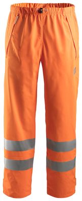 Snickers Hi-Vis wasserdichte PU Arbeits-Regenhose, Kl. 2, EN 20471, 343 High-Vis
