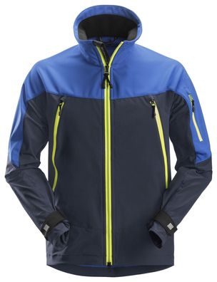 Snickers FlexiWork Stretch Arbeitsjacke Blau-Navy