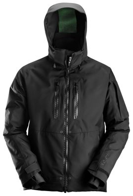 Snickers FlexiWork GORE-TEX 37.5® isolierte wasserdichte Arbeitsjacke m. Kapuze,