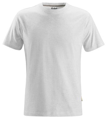 Snickers Klassisches Baumwoll T-Shirt Aschgrau