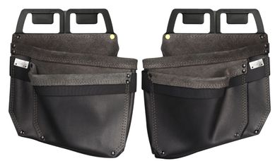 Snickers Nagel- &amp; Schrauben Ledertaschen Schwarz