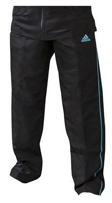 adidas Team Track Trainingshose Schwarz/Blau