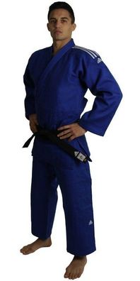 adidas Judoanzug Champion II IJF Approved Blau